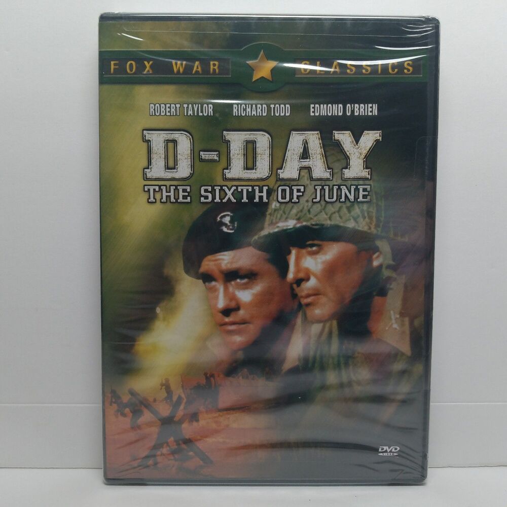 D-Day The Sixth Of June DVD Fox War Classics Robert Taylor Not Rated Sealed NEW
